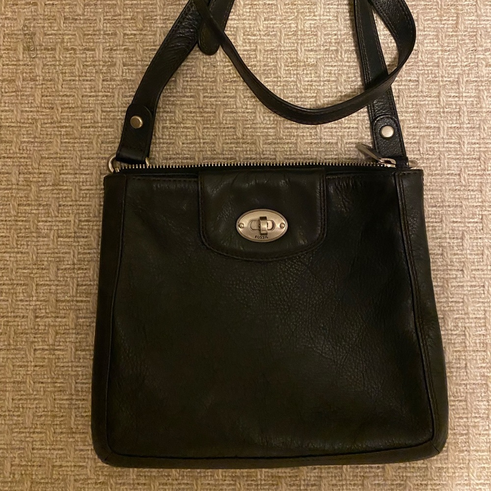 Fossil Leather Crossbody Purse